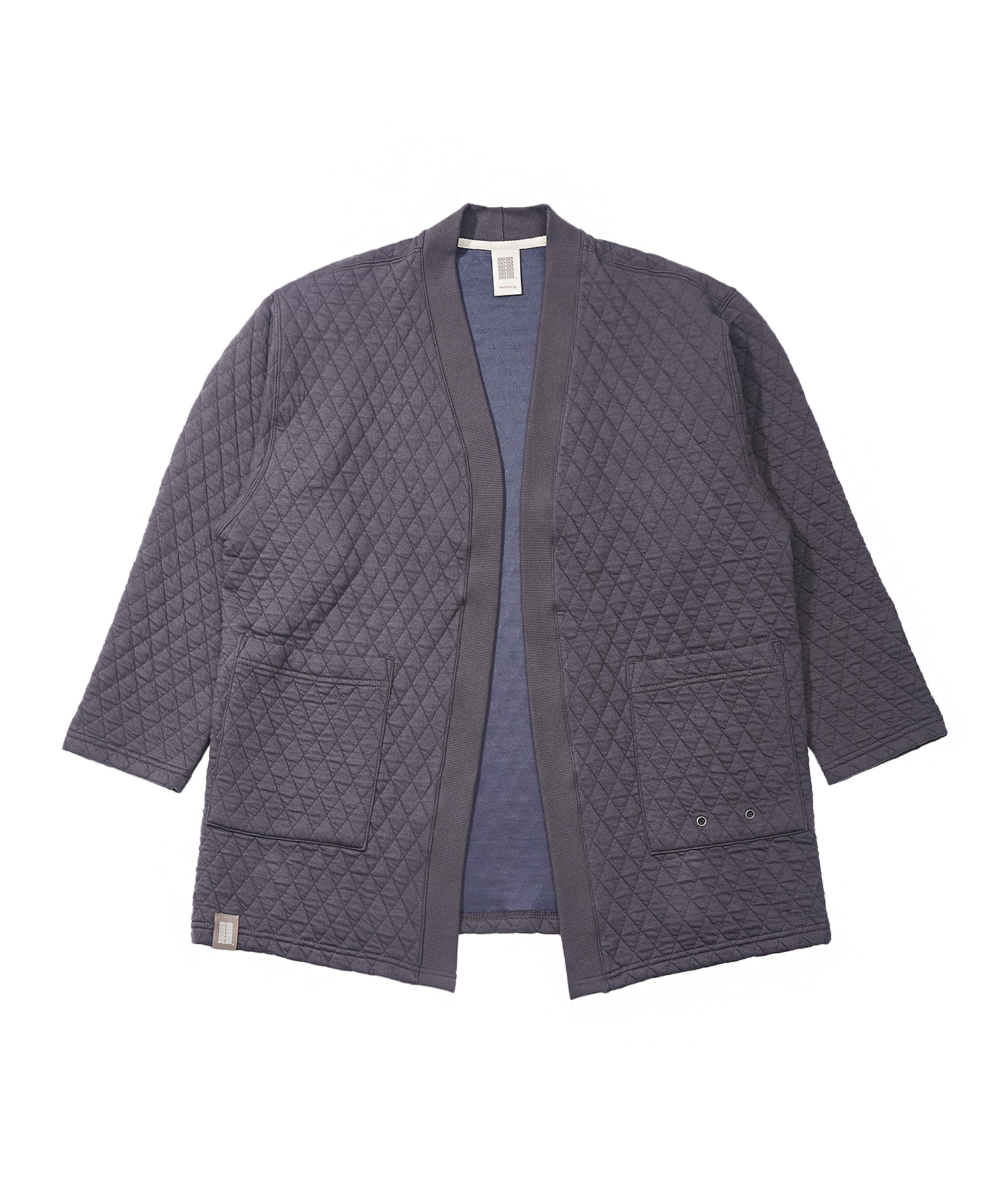 VINTAGE DIA-QUILTING HERITAGE CARDIGAN (Charcoal)