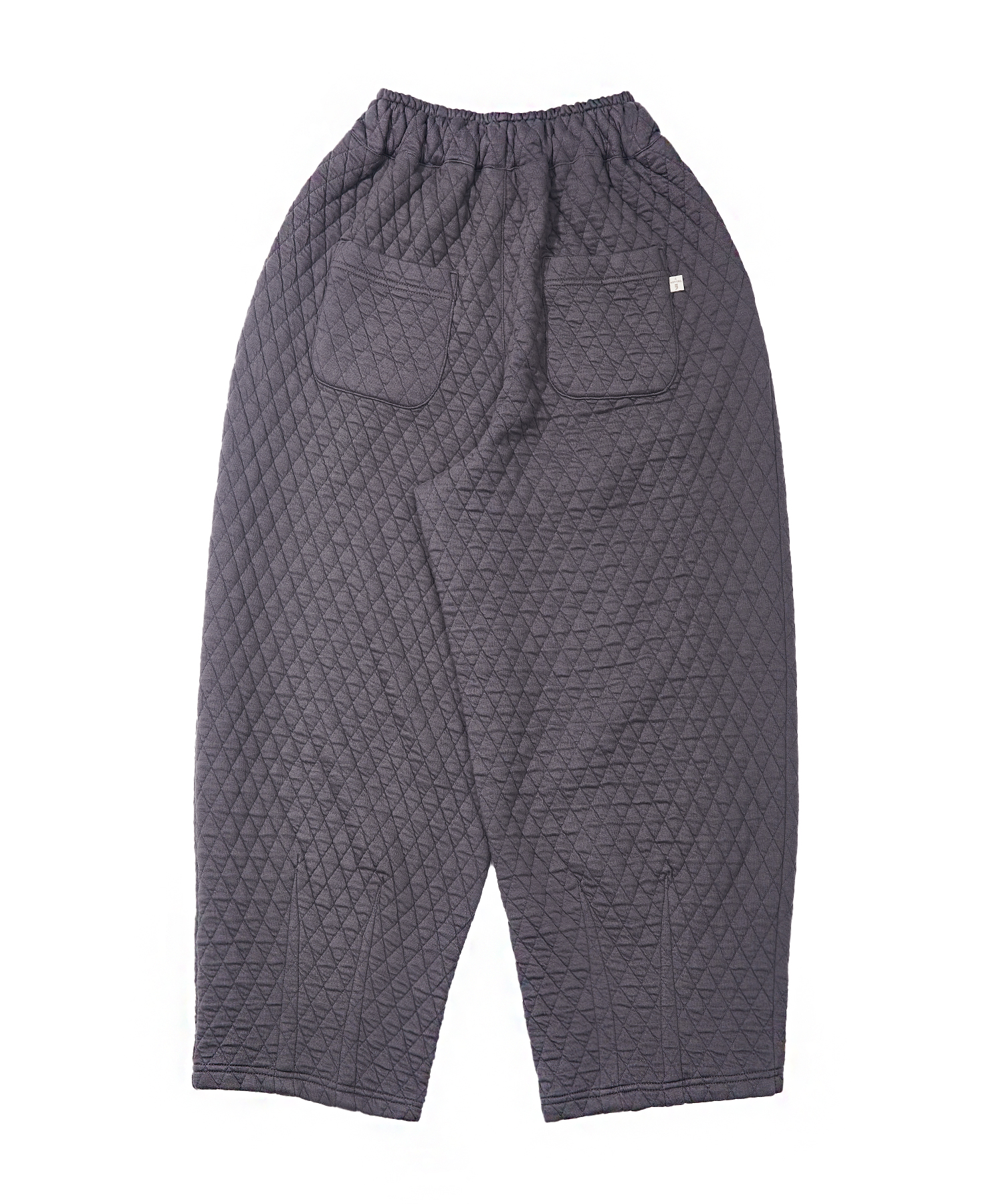 VINTAGE DIA-QUILTING BALLOON PANTS (Charcoal)
