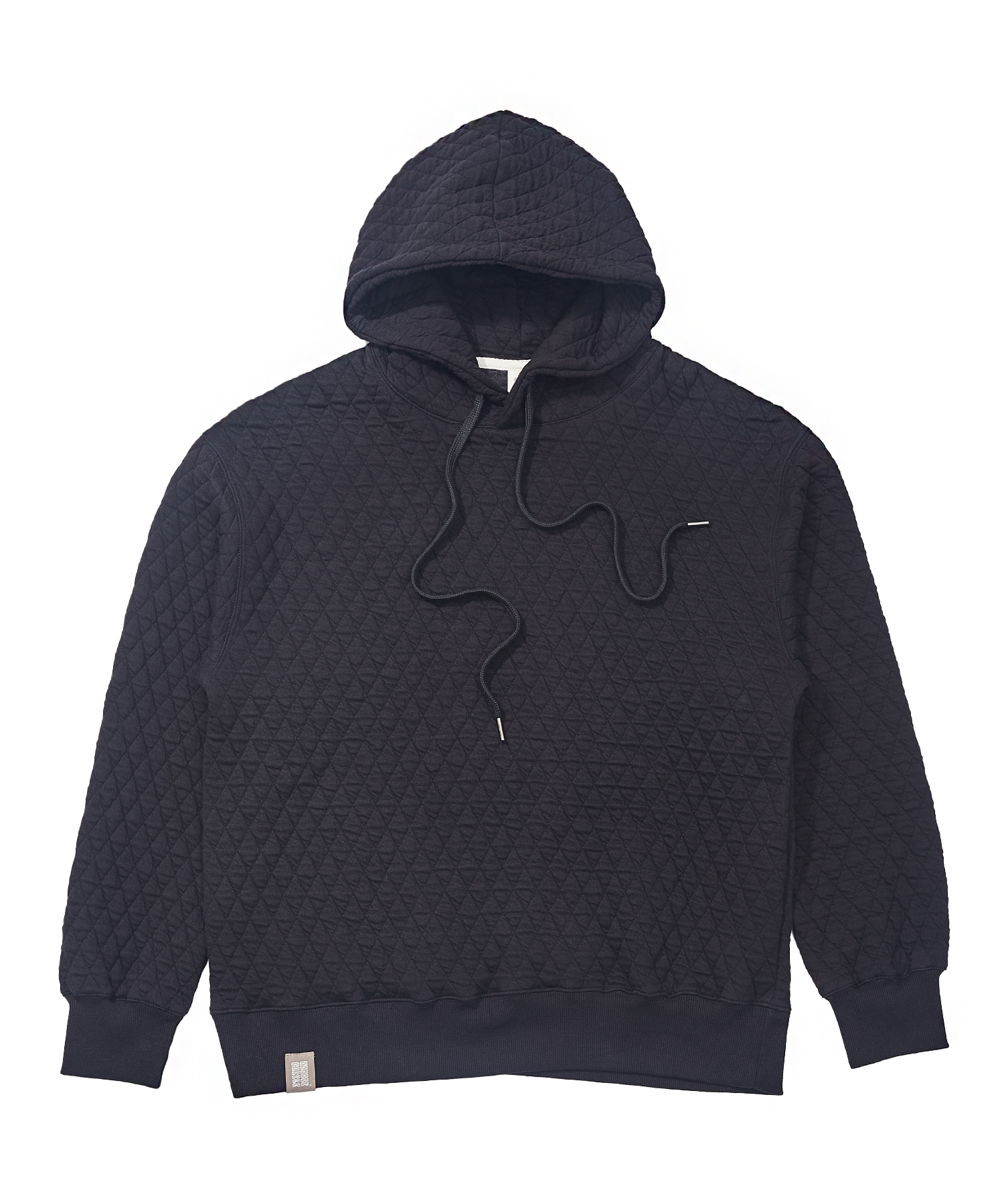 VINTAGE DIA-QUILTING HOODY (Black)