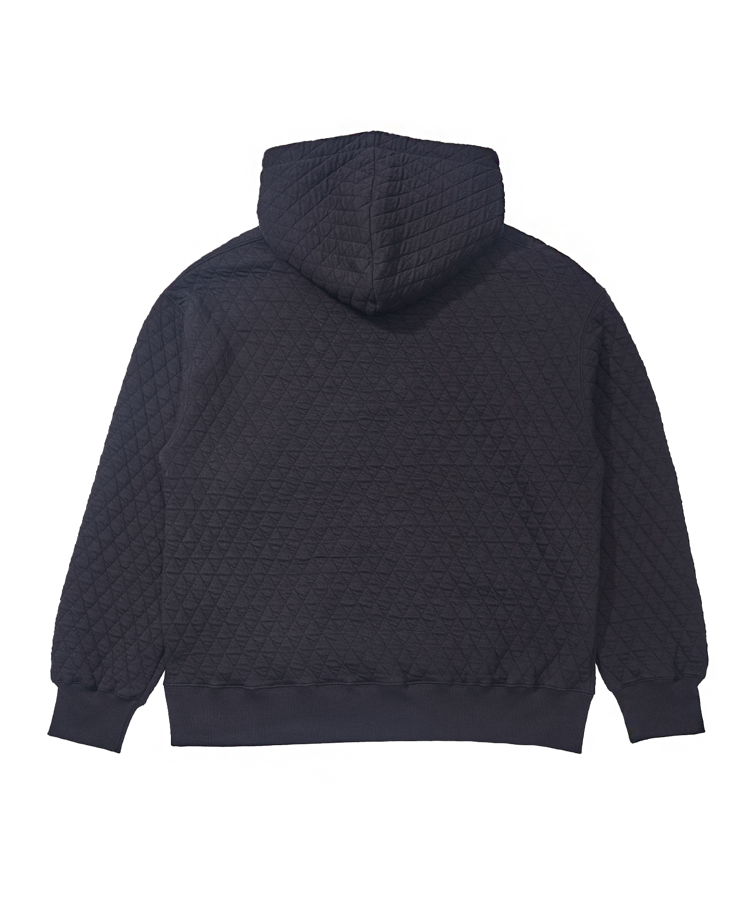VINTAGE DIA-QUILTING HOODY (Black)