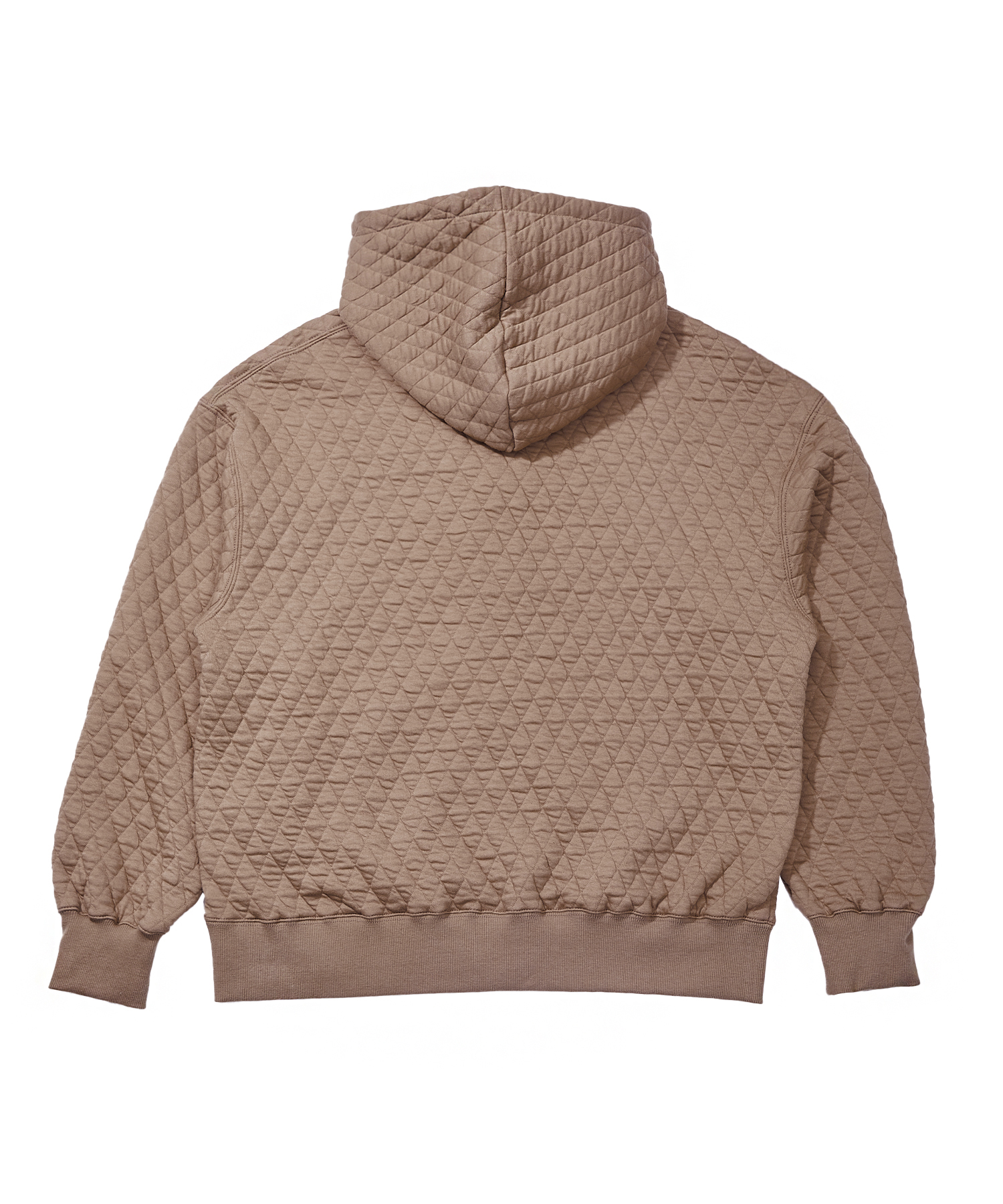 VINTAGE DIA-QUILTING HOODY (Beige)