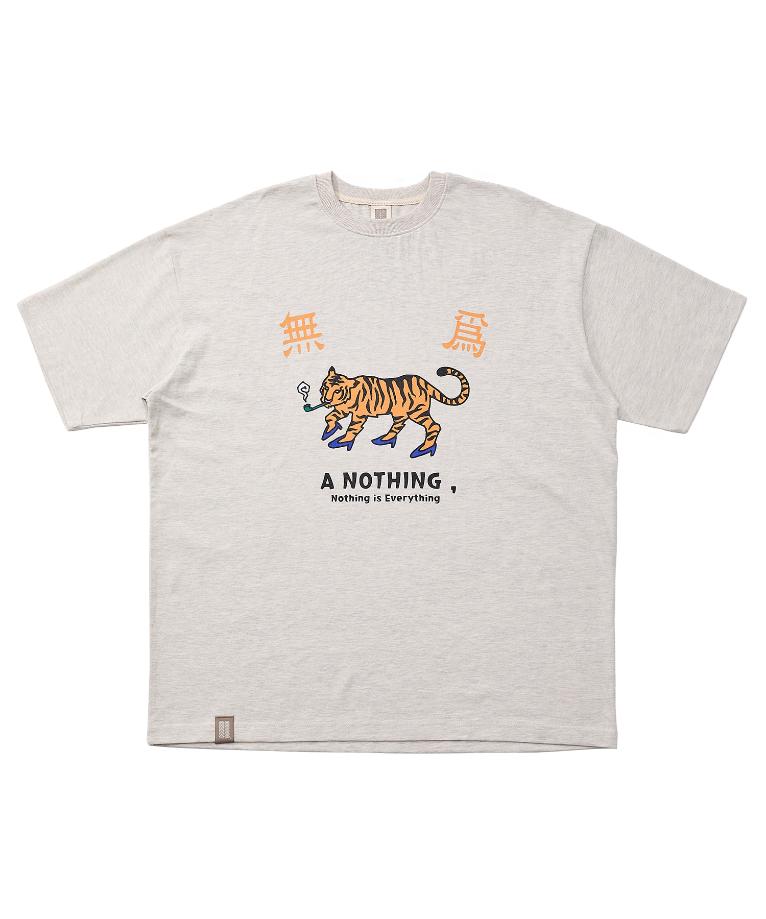 MU-WI PRT. BOX 1/2 TEE (Oatmeal)