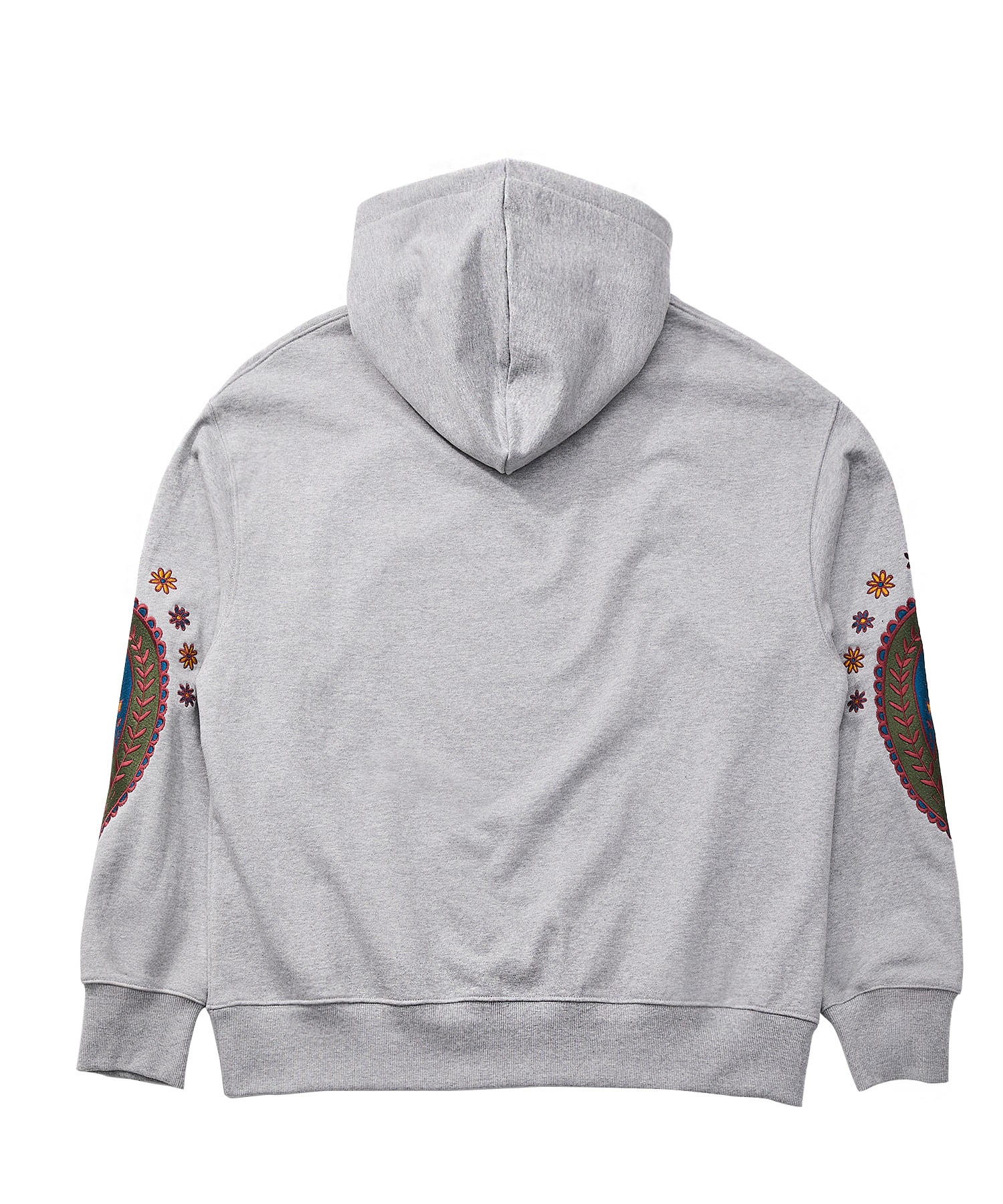 PAISLEY EMB. H-T HOODY (Gray)