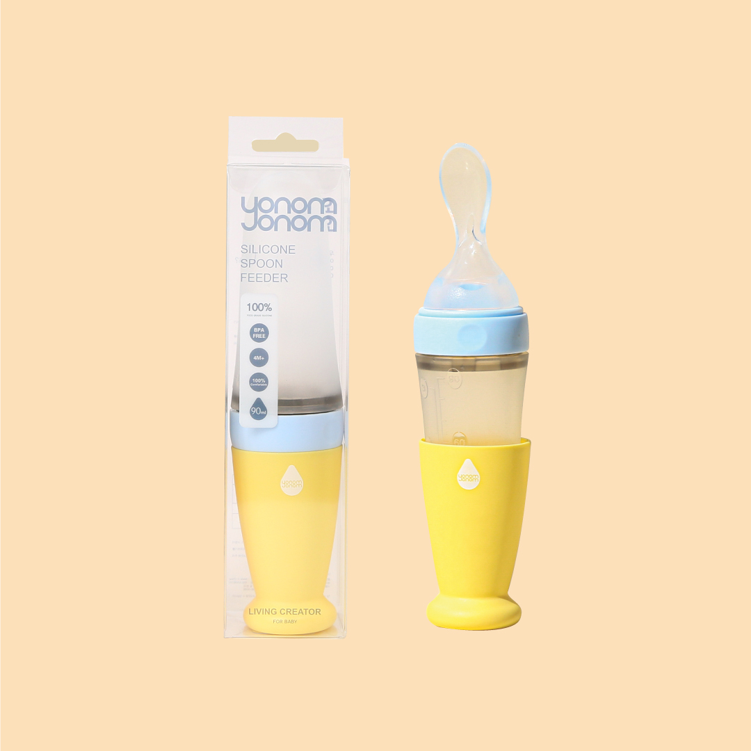 한 손으로 간편하게 짜먹이는 이유식스푼 요놈요놈 2종 SET