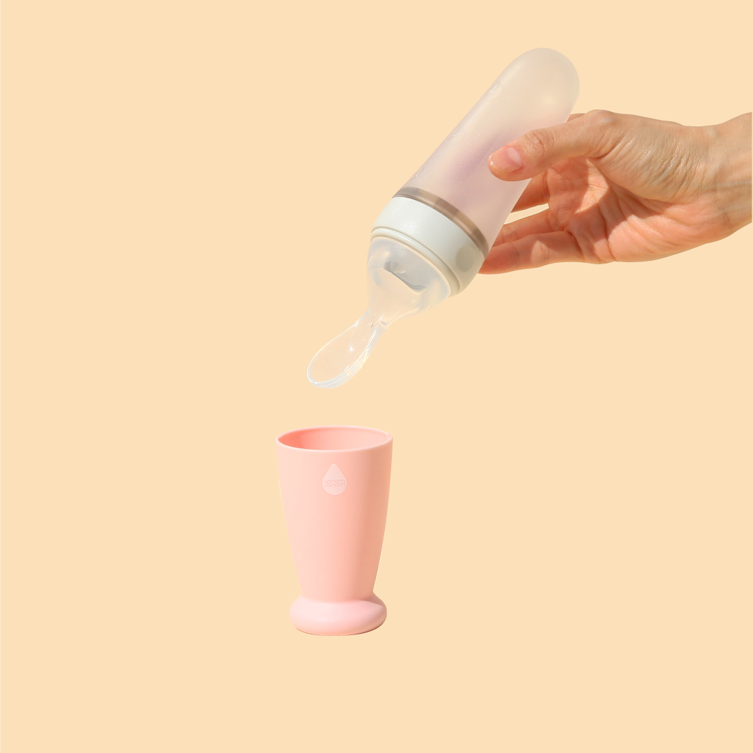 한 손으로 간편하게 짜먹이는 이유식스푼 요놈요놈 2종 SET