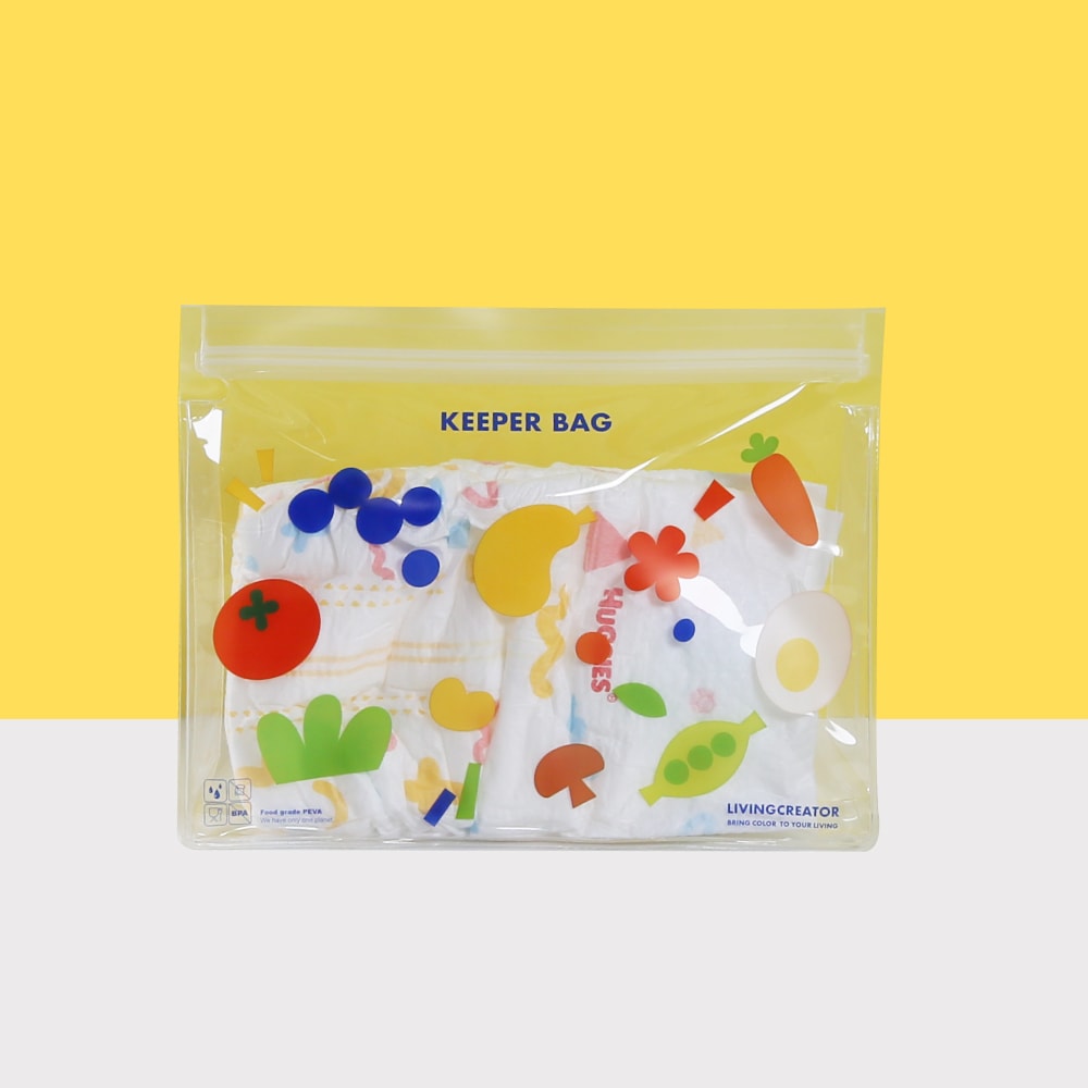 키퍼백 L Kitchen Blue (2개입)