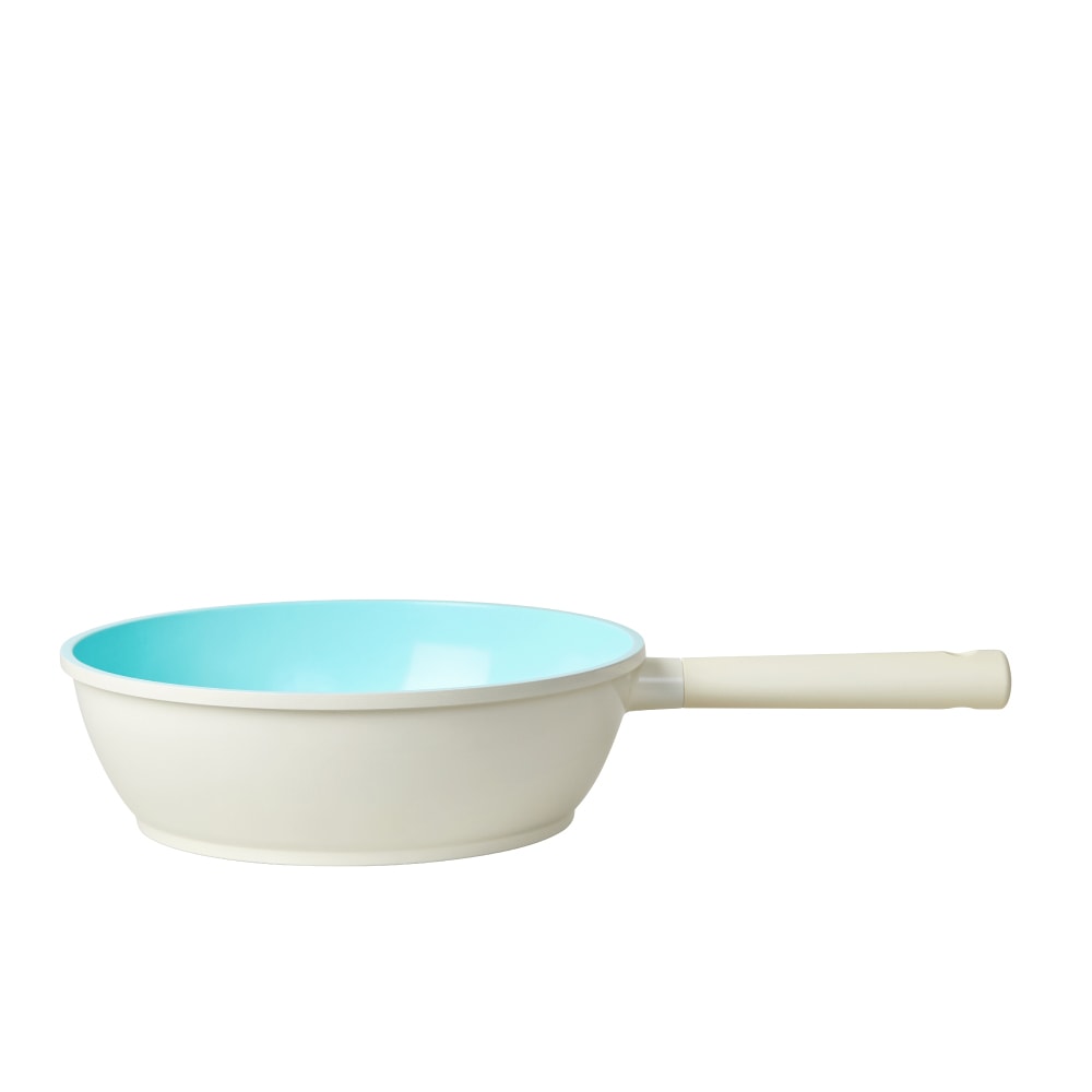 요리요리 28cm 웍 Inside Out Mint