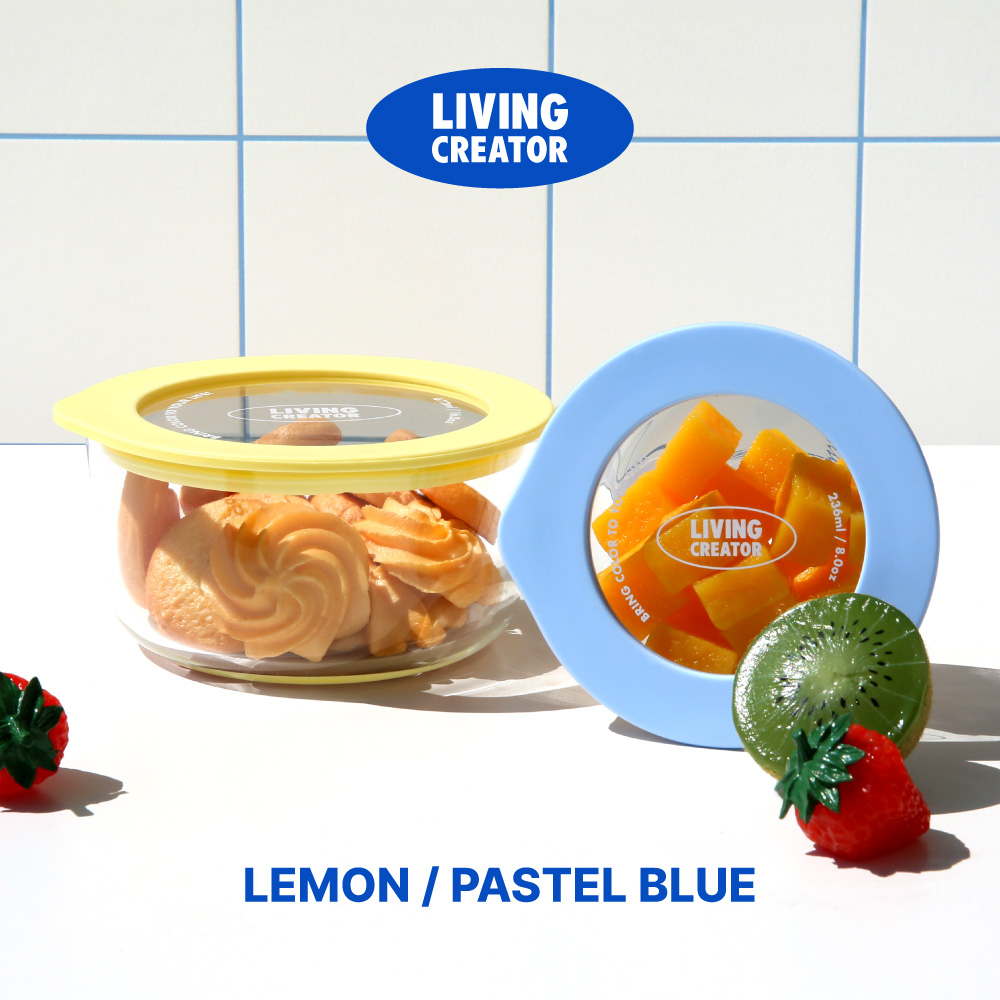동그락 Pastel Blue&Lemon