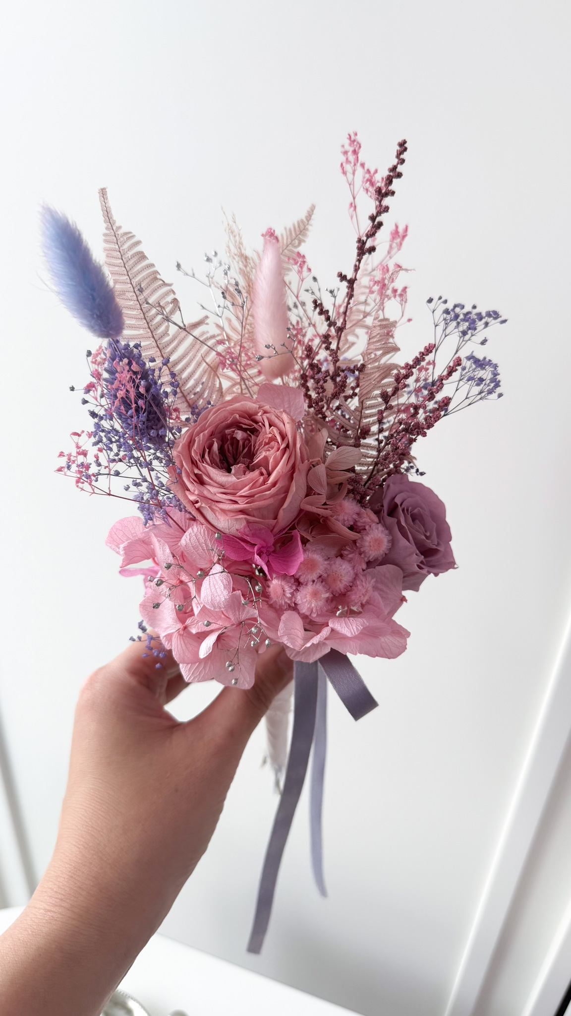 Grayish pink