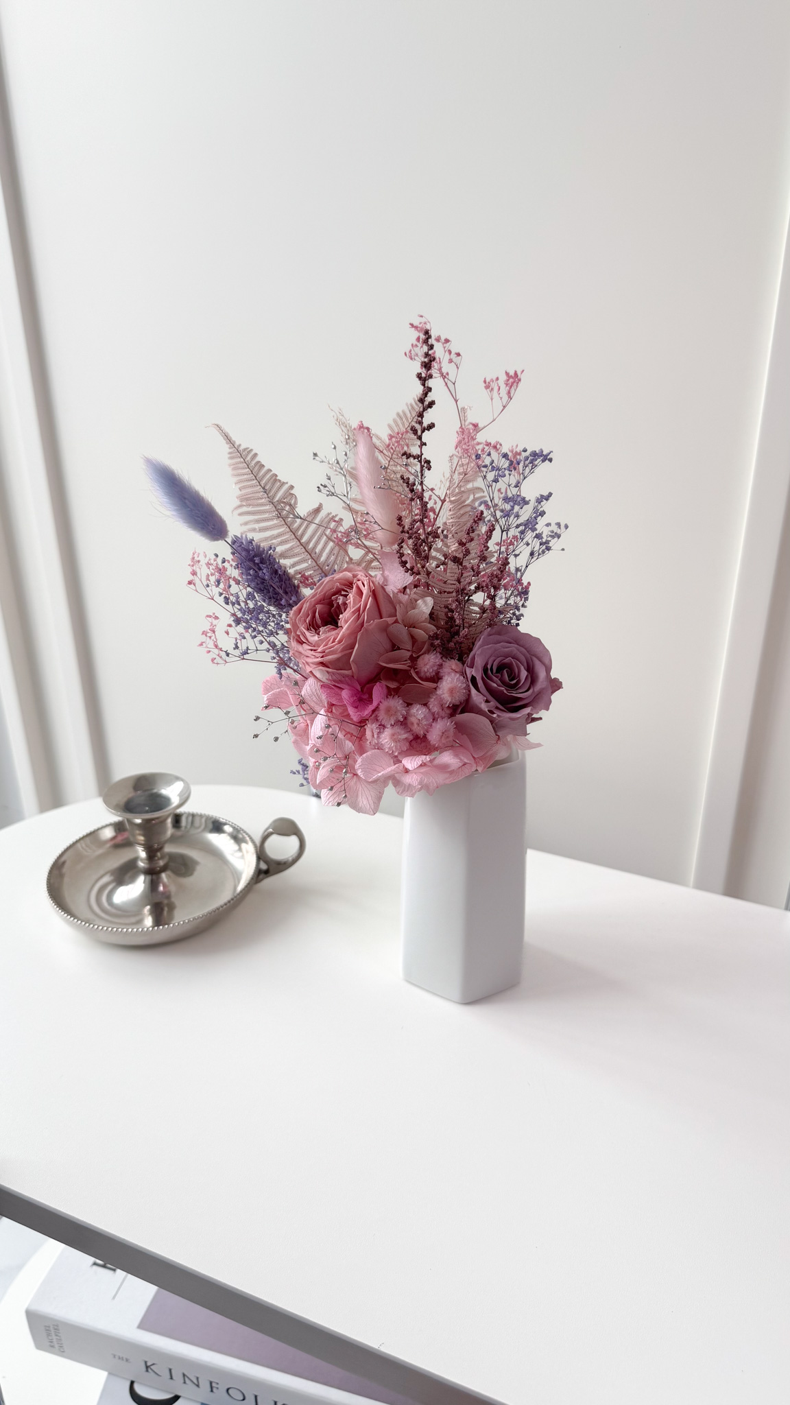Grayish pink