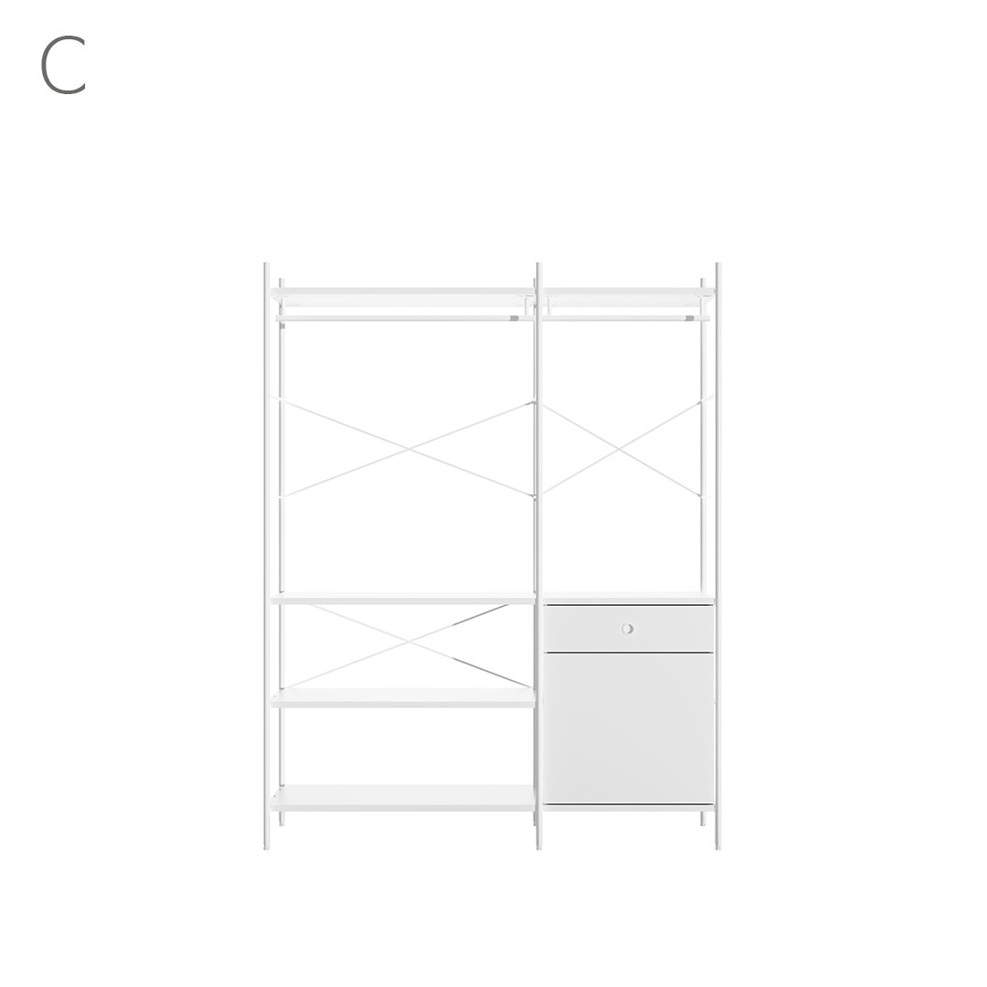 Join system dressroom SET_158CM (5 Types)