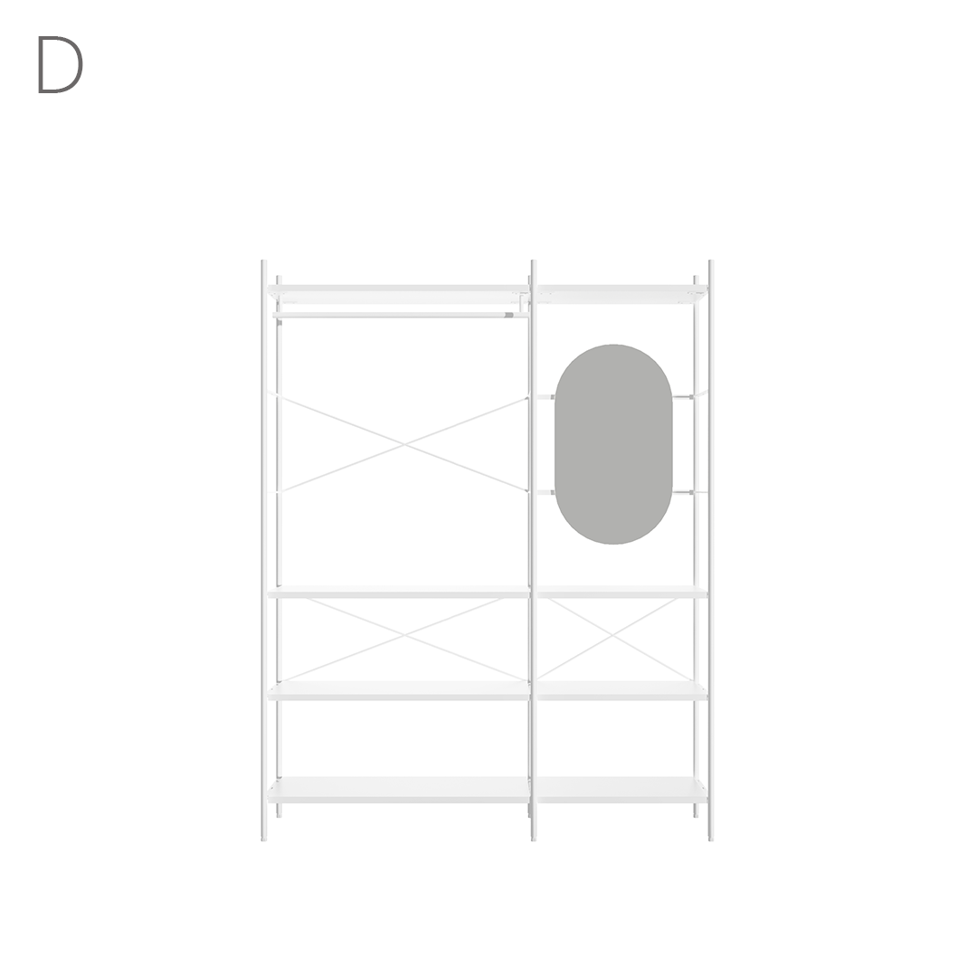 Join system dressroom SET_158CM (5 Types)