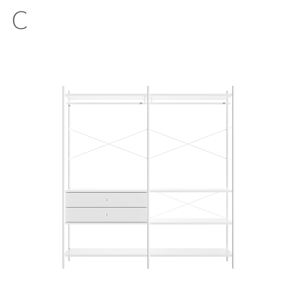 Join system dressroom SET_190CM (8 Types)