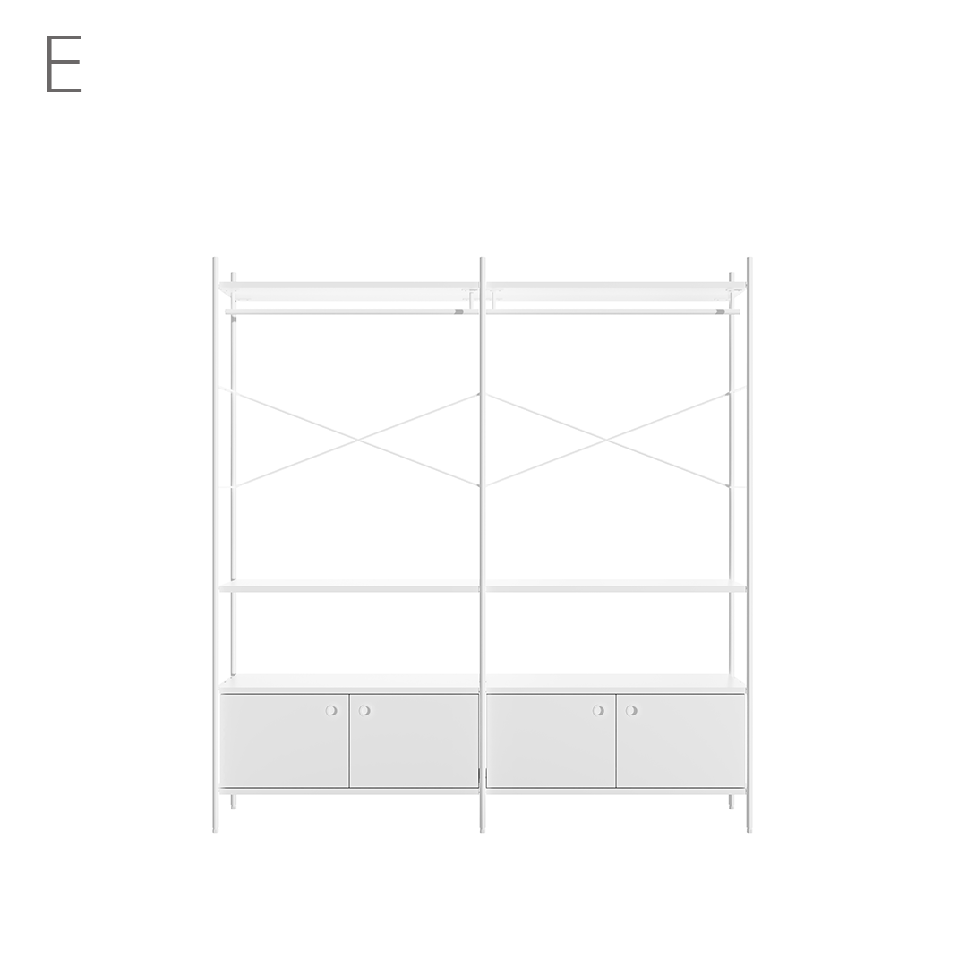 Join system dressroom SET_190CM (8 Types)