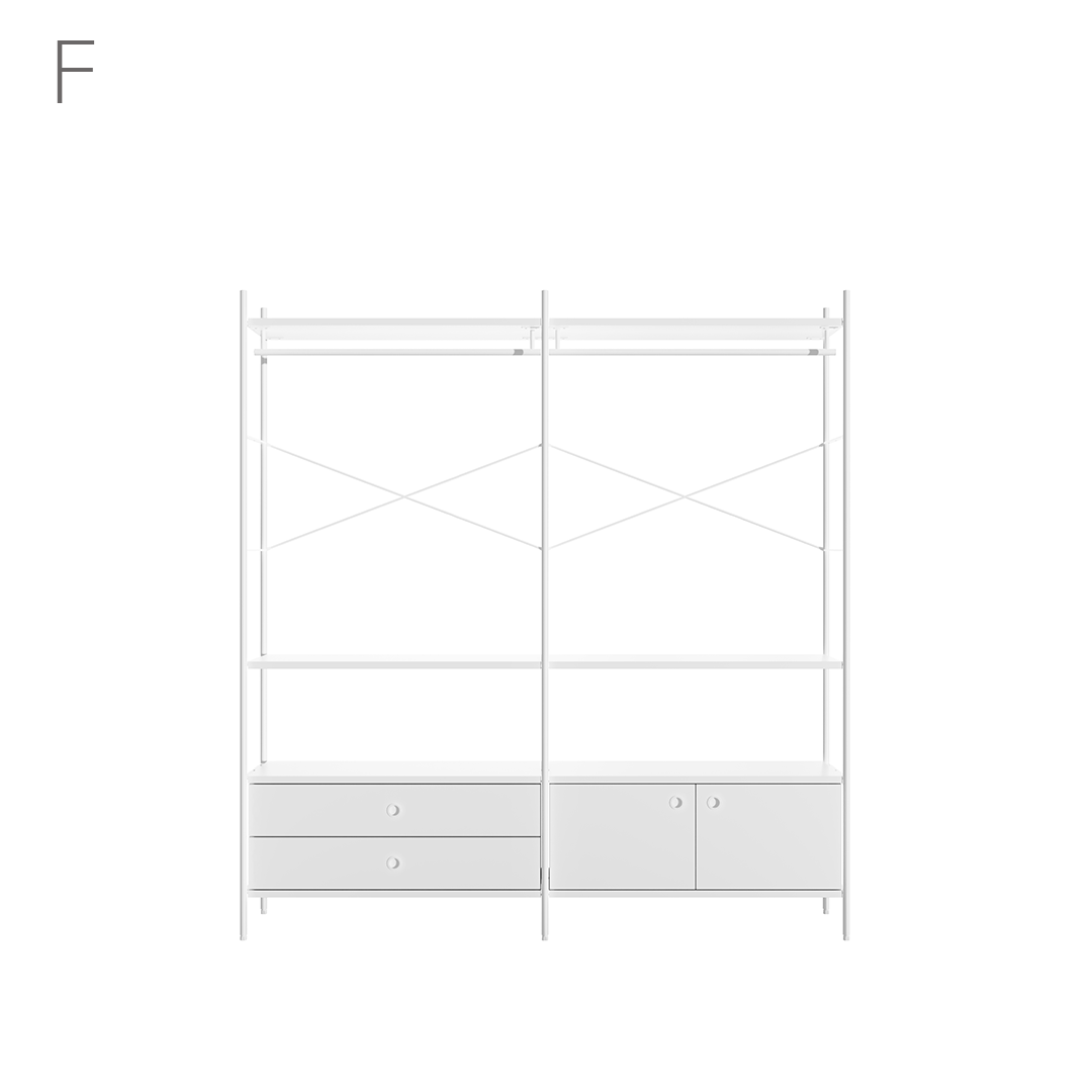 Join system dressroom SET_190CM (8 Types)