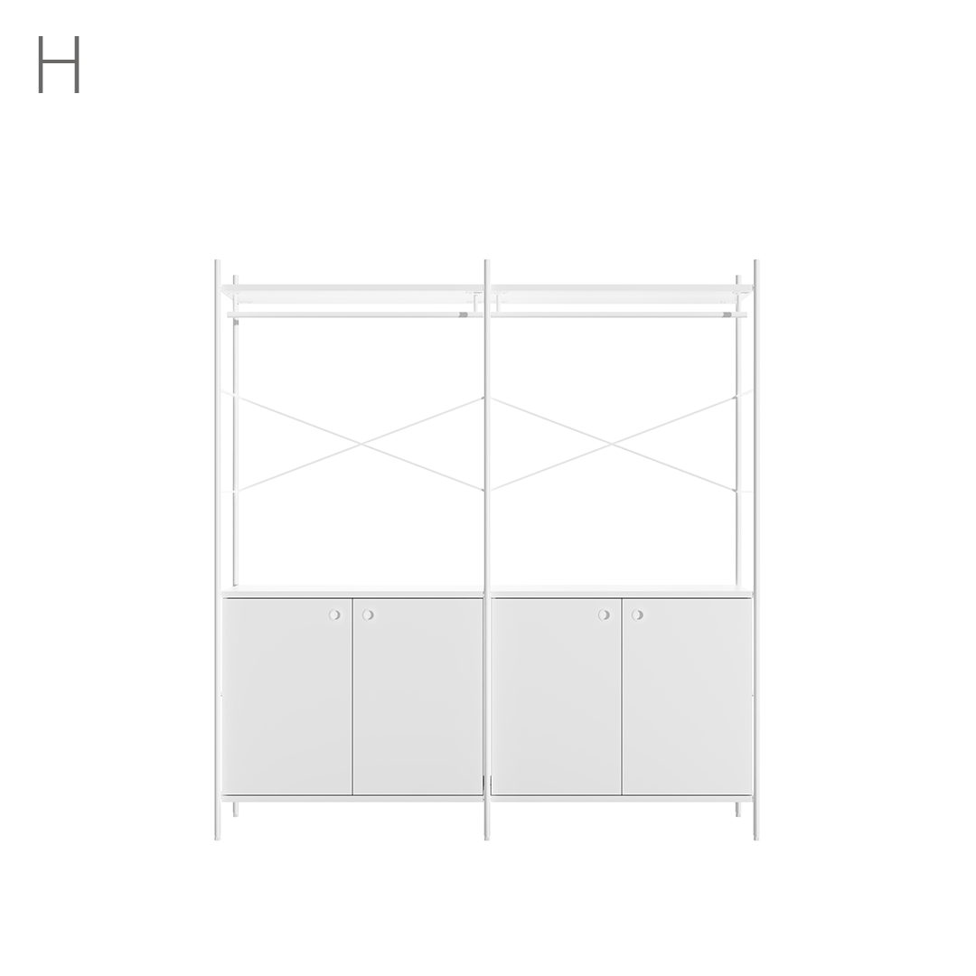 Join system dressroom SET_190CM (8 Types)