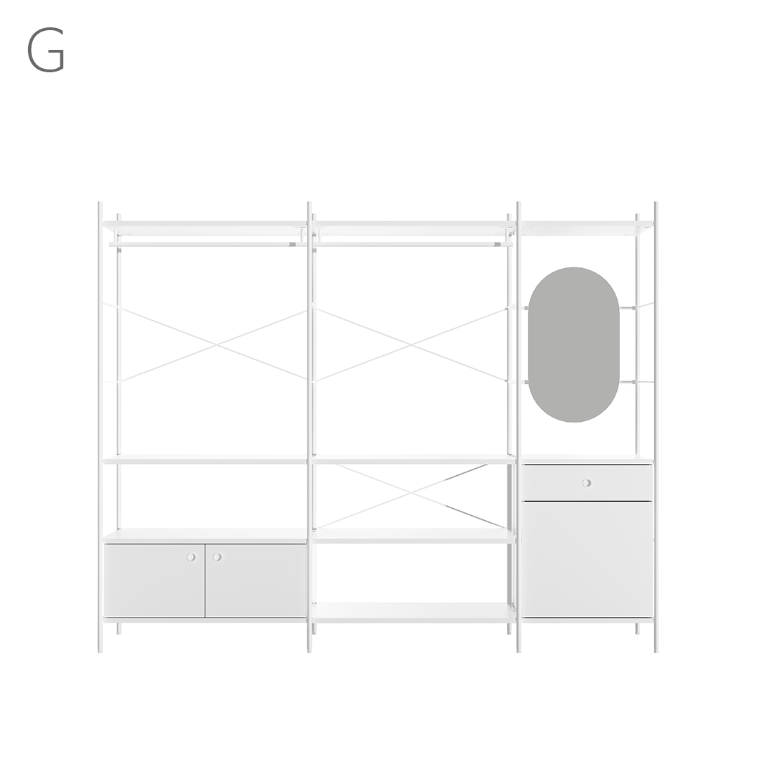 Join system dressroom SET_251CM (9 Types)