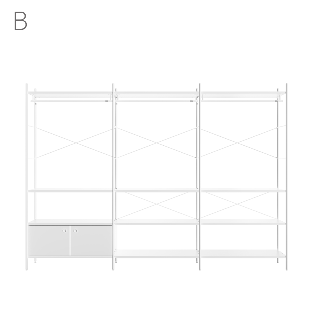Join system dressroom SET_283CM (8 Types)