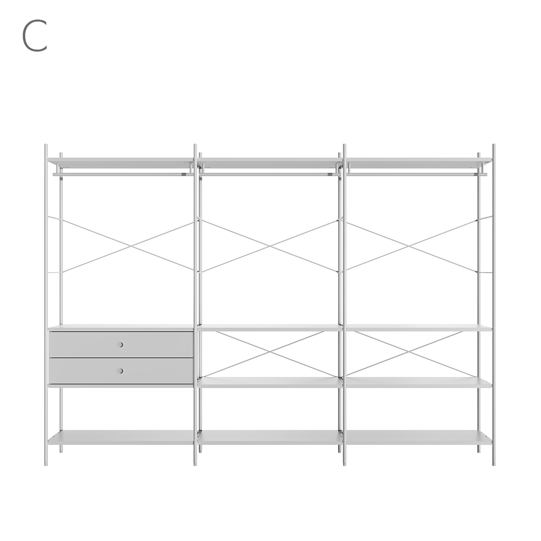 Join system dressroom SET_283CM (8 Types)