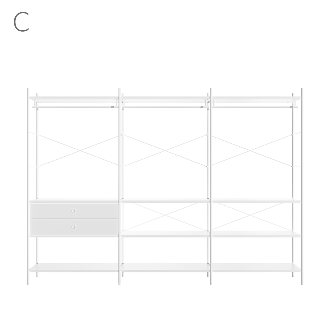 Join system dressroom SET_283CM (8 Types)
