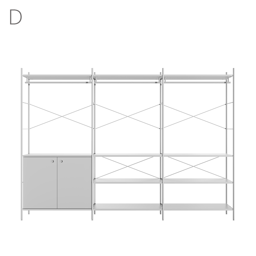 Join system dressroom SET_283CM (8 Types)