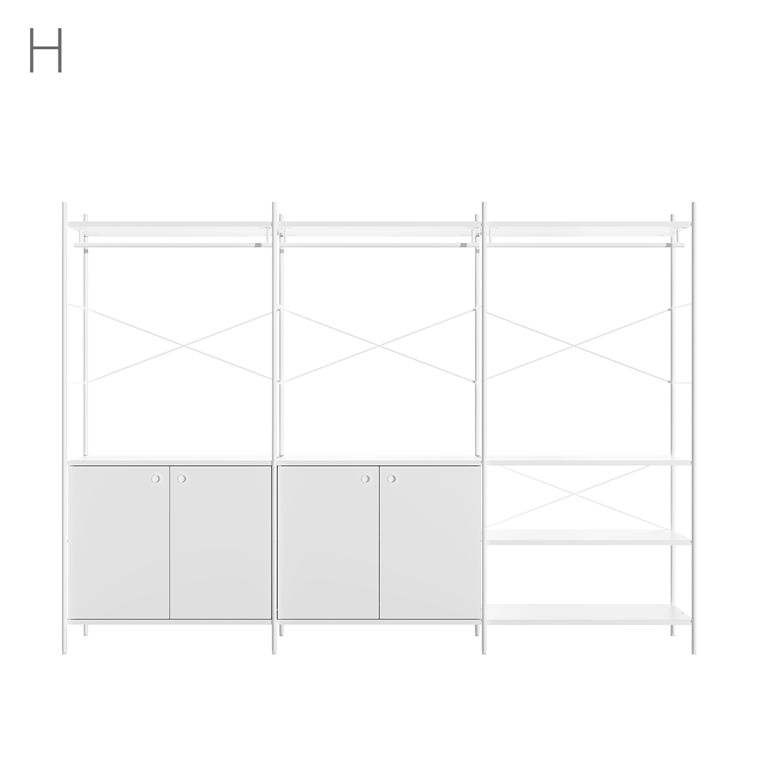 Join system dressroom SET_283CM (8 Types)