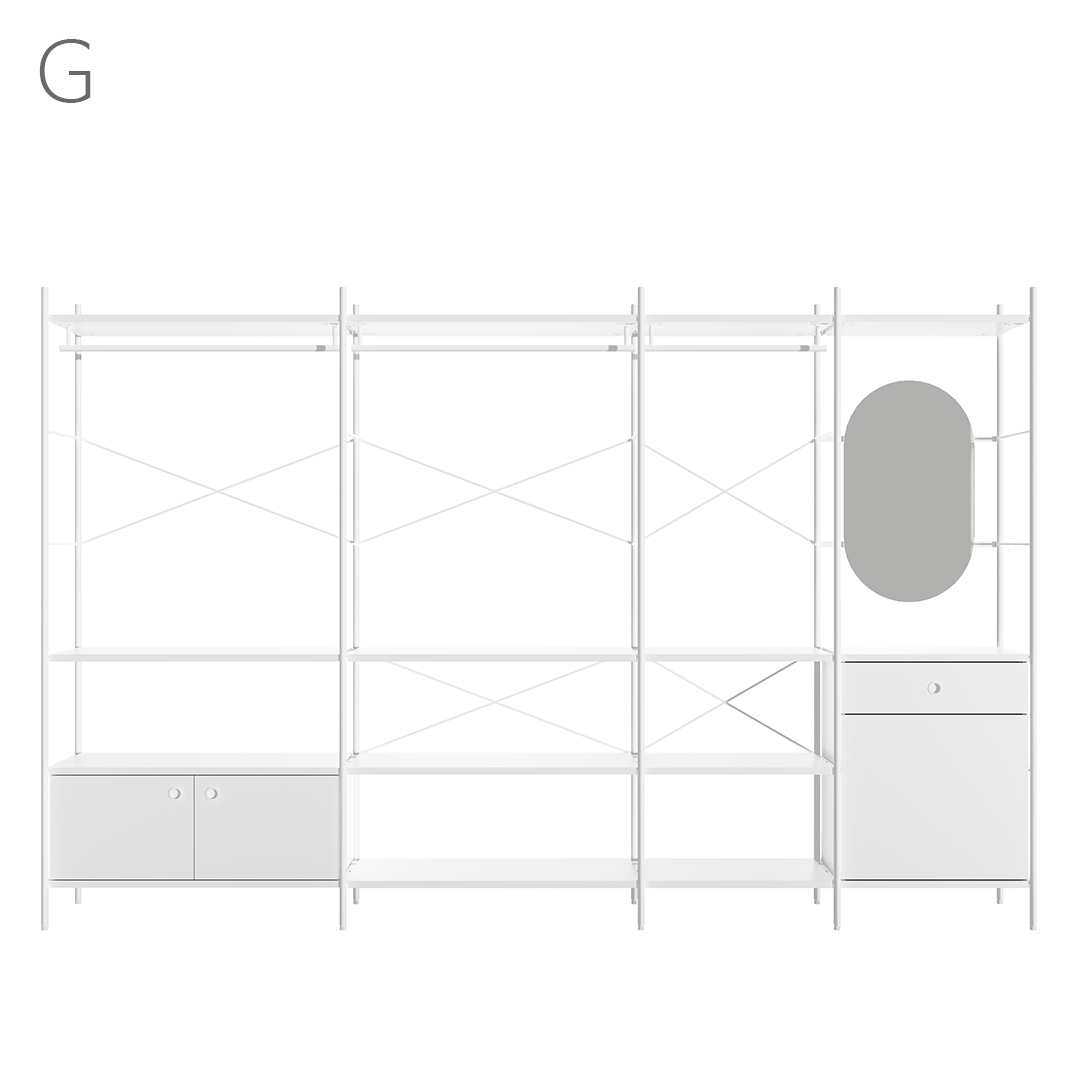 Join system dressroom SET_312CM (9 Types)