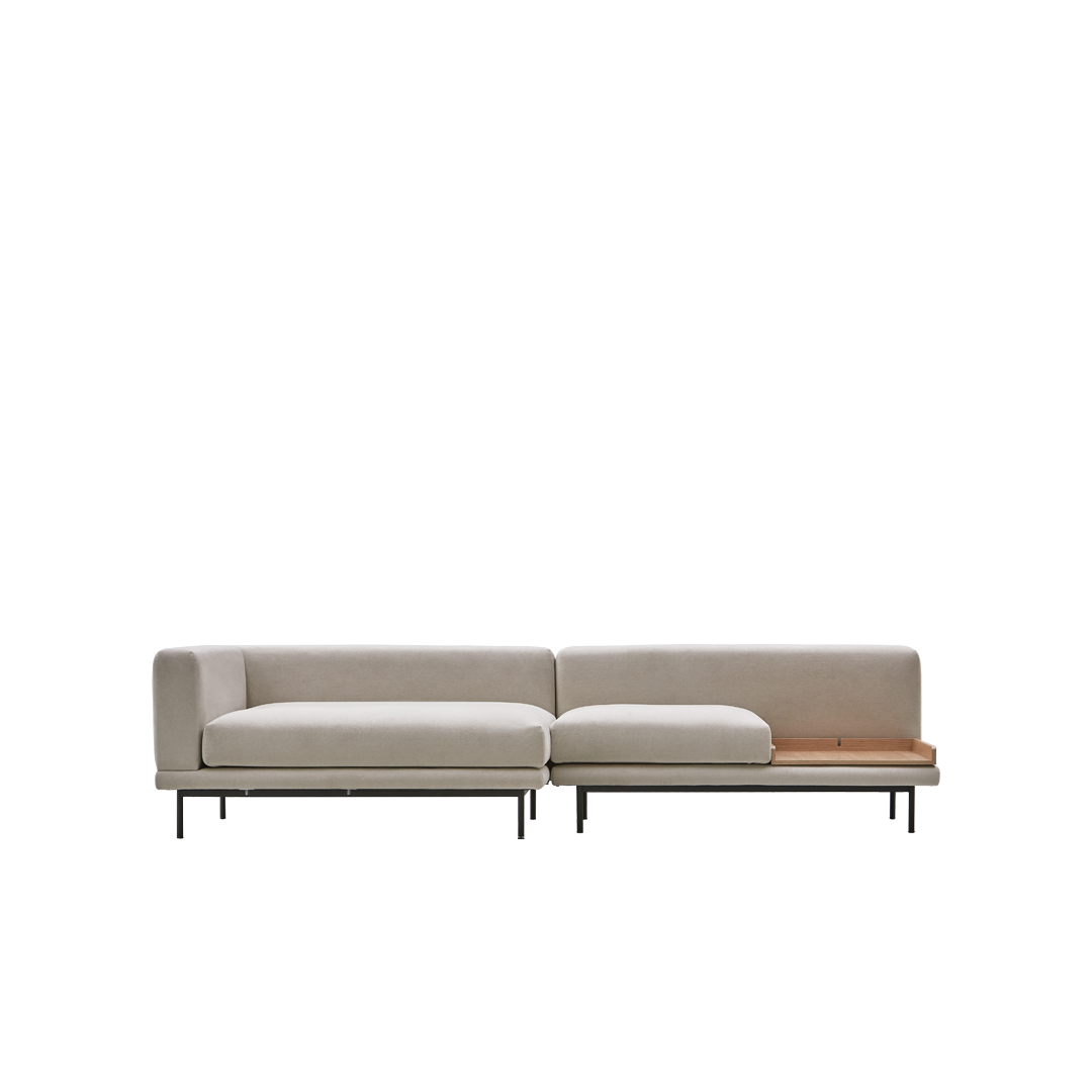 NO9. 1360 Square Couch Sofa(Armless)