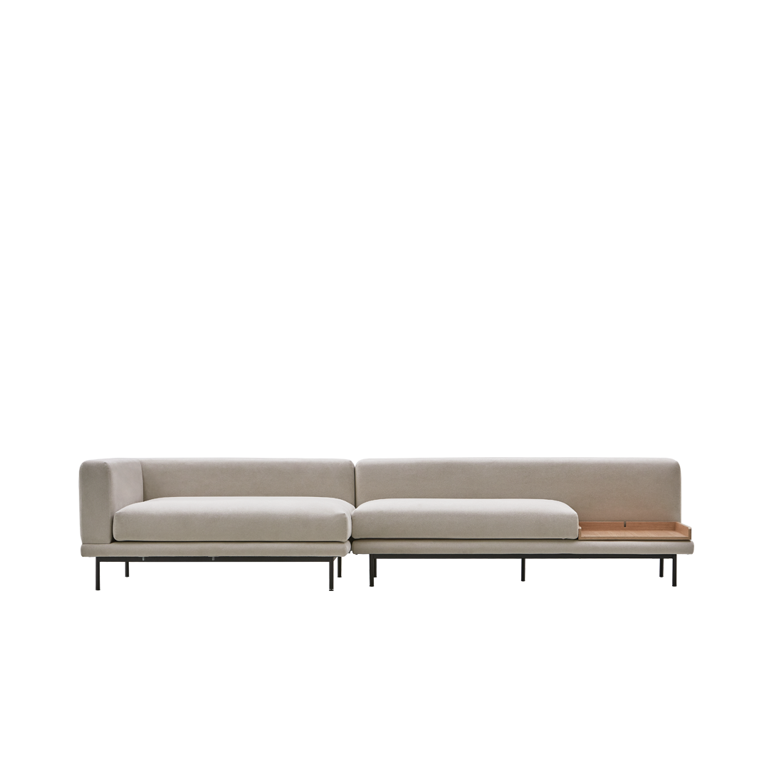 NO9. 1360 Square Couch Sofa(Armless)