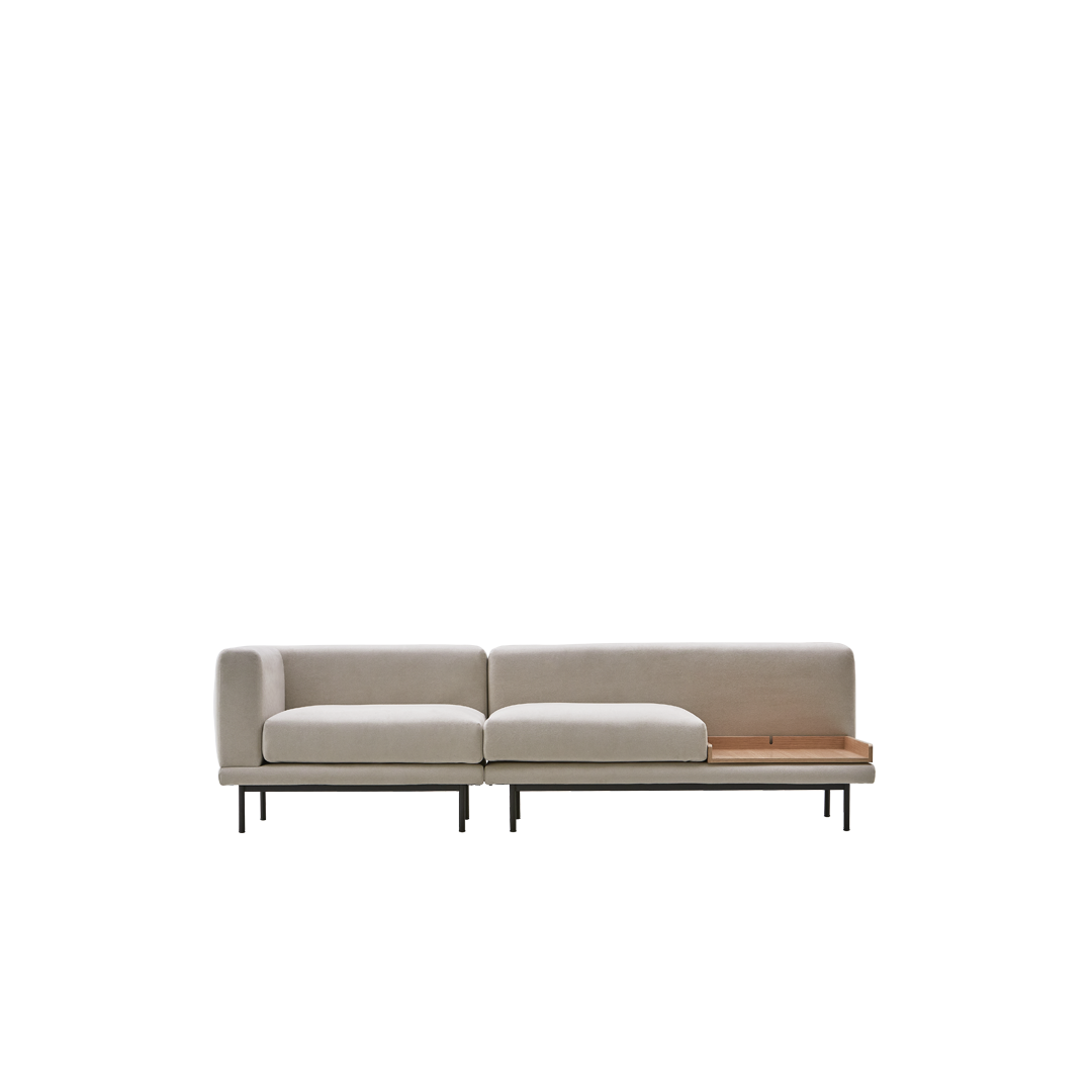 NO9. 2 Units Sofa(Armless Twin Seat / Tray)