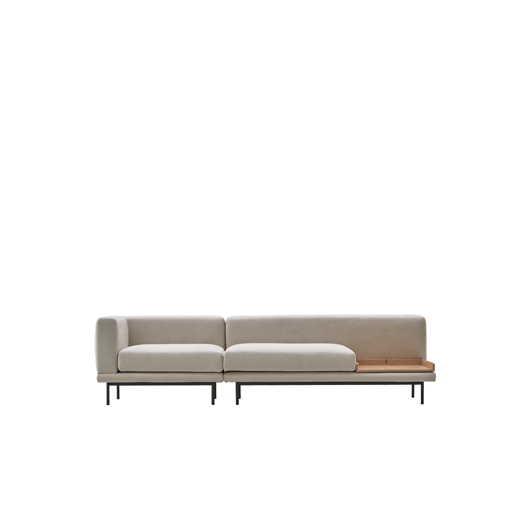 NO9. 2 Units Sofa(Armless Twin Seat / Tray)
