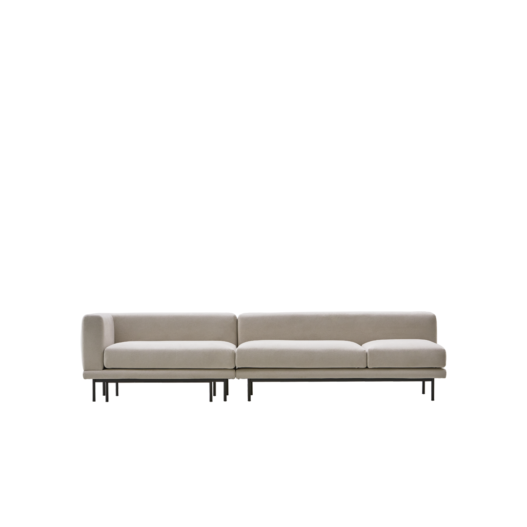 NO9. 2 Units Sofa(Armless Twin Seat / Tray)