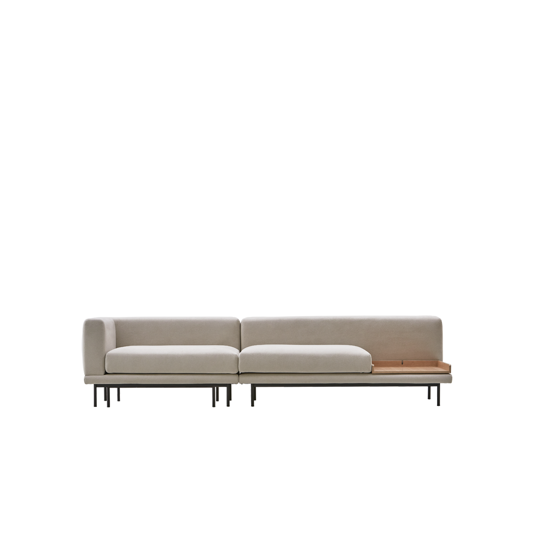 NO9. 2 Units Sofa(Armless Twin Seat / Tray)