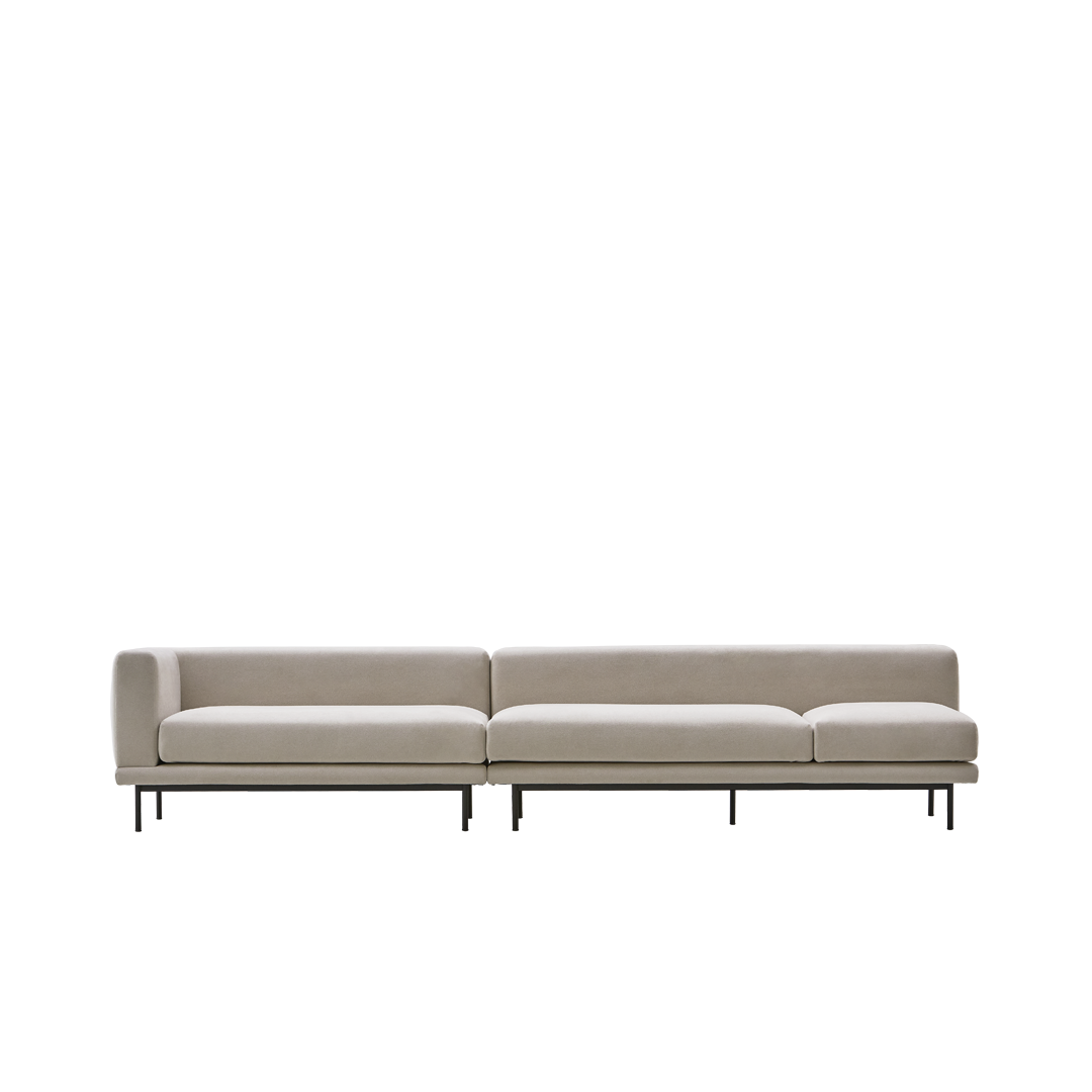 NO9. 2 Units Sofa(Armless Twin Seat / Tray)