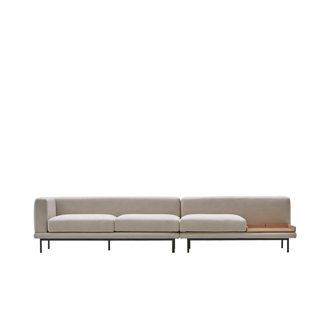 NO9. 2 Units Sofa(Armless Twin Seat / Tray)