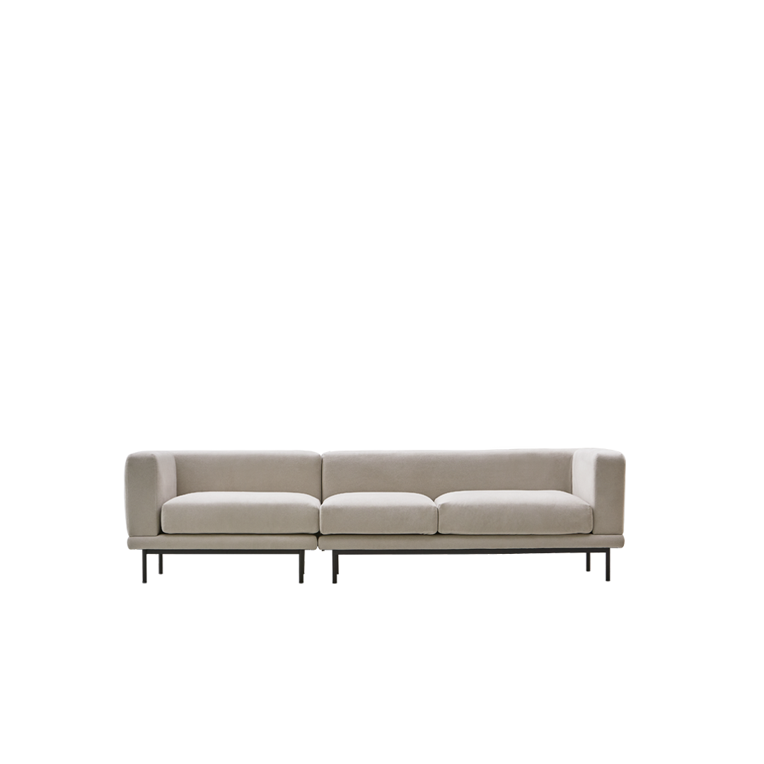NO9. 2 Units Sofa(Armrest Twin Seat / Tray)