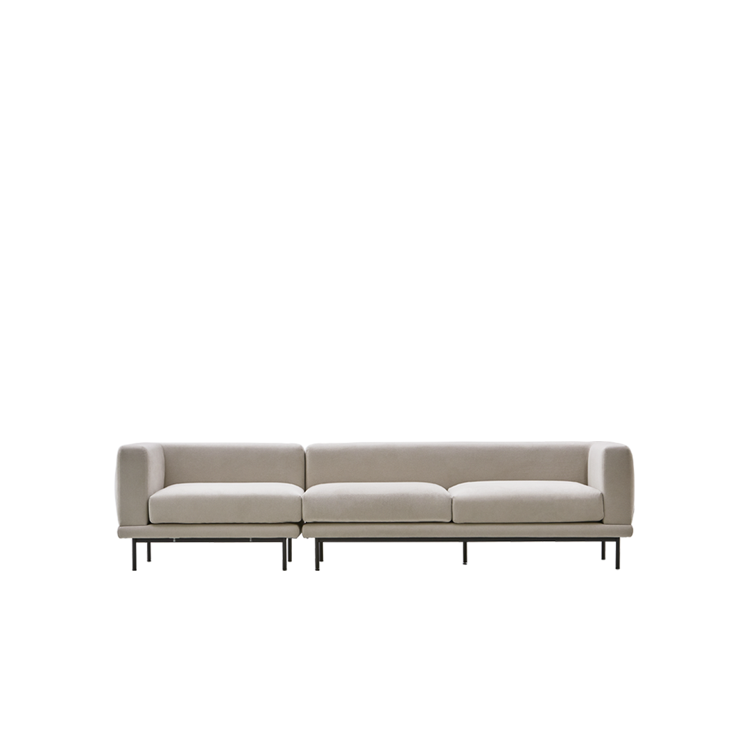 NO9. 2 Units Sofa(Armrest Twin Seat / Tray)