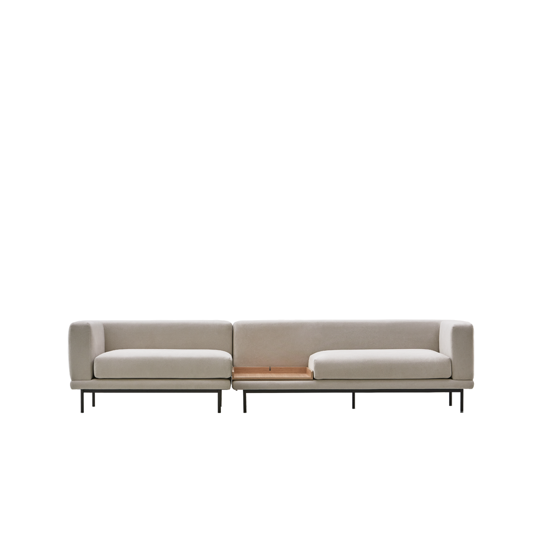 NO9. 2 Units Sofa(Armrest Twin Seat / Tray)