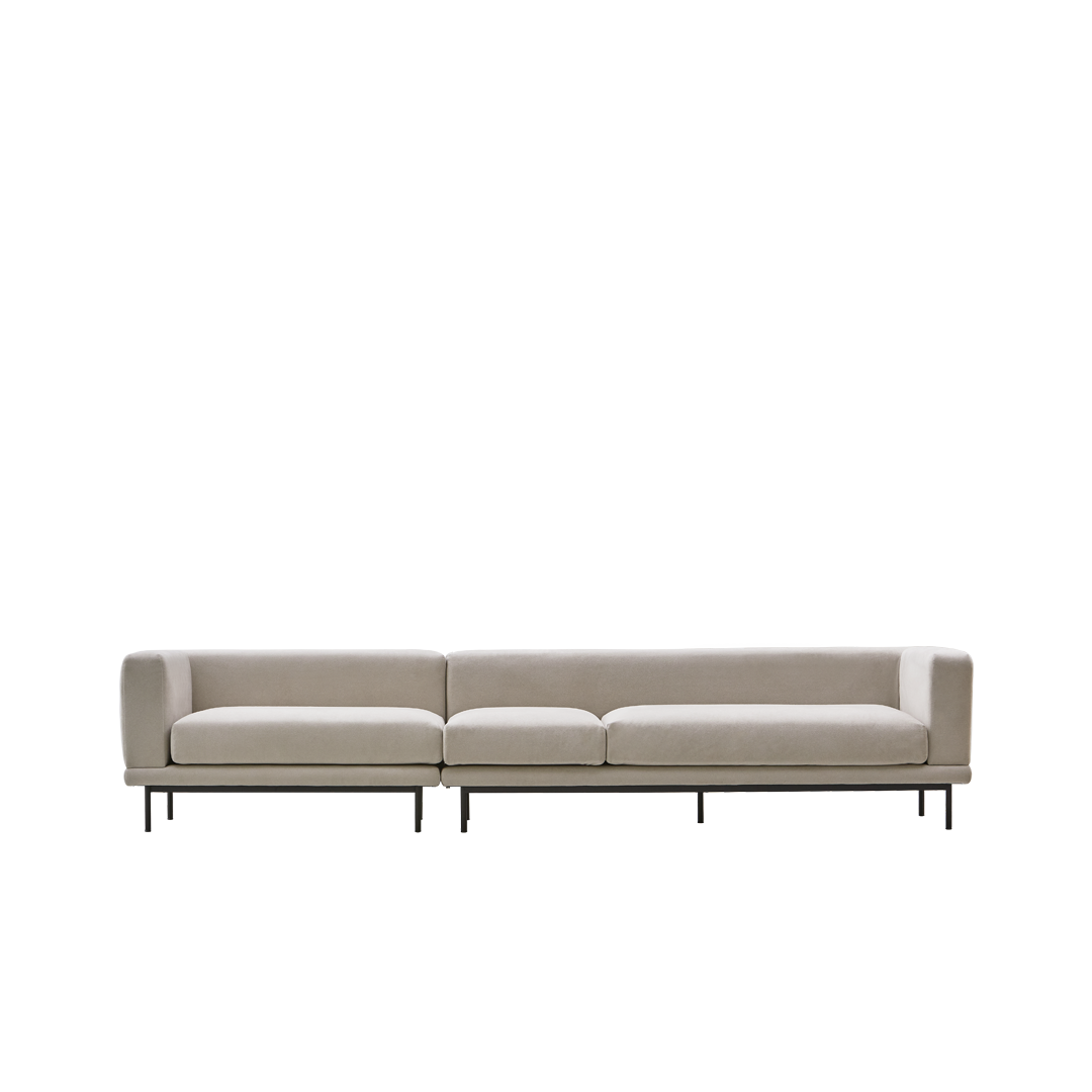 NO9. 2 Units Sofa(Armrest Twin Seat / Tray)