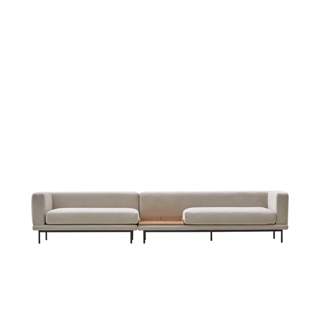 NO9. 2 Units Sofa(Armrest Twin Seat / Tray)