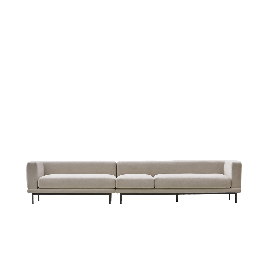 NO9. 2 Units Sofa(Armrest Twin Seat / Tray)