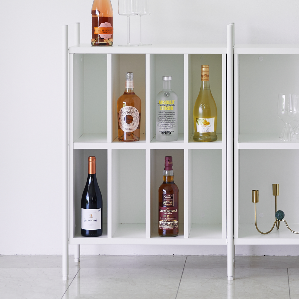 Join system 640 3 Layers Shelf (2 Layers open storage)