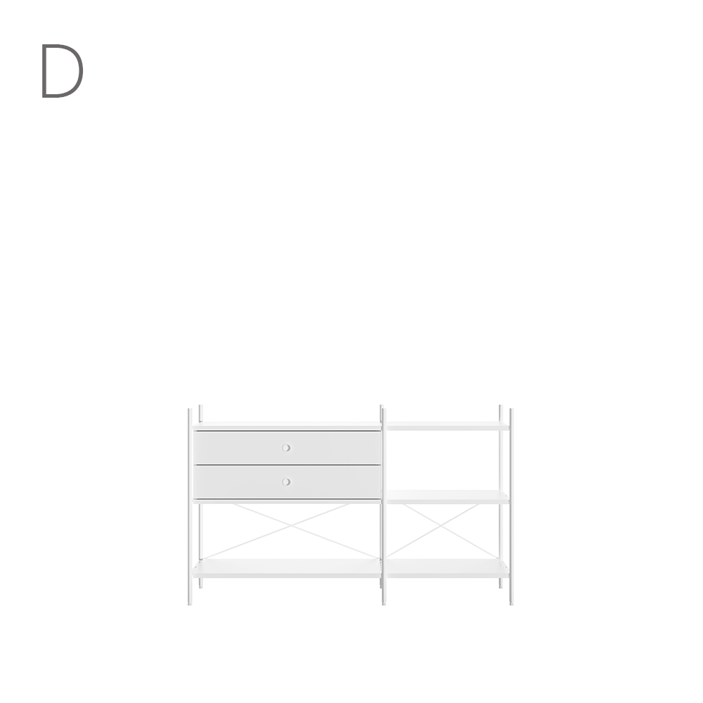 Join system 3 Layers Shelf SET(158CM)_9 Types