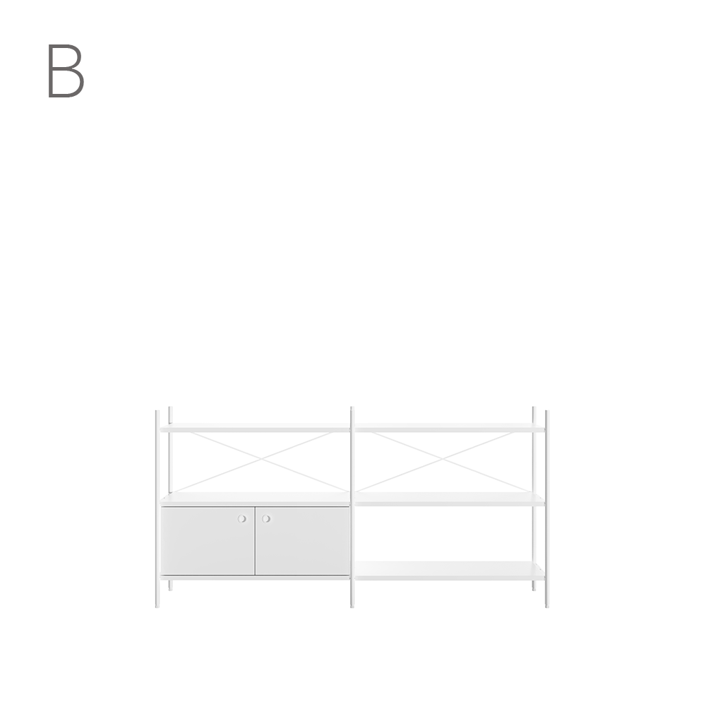 Join system 3 Layers Shelf SET(190CM)_14 Types