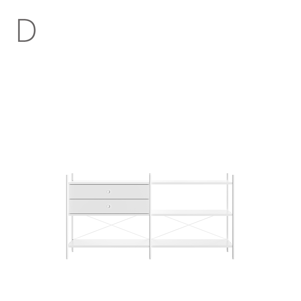 Join system 3 Layers Shelf SET(190CM)_14 Types