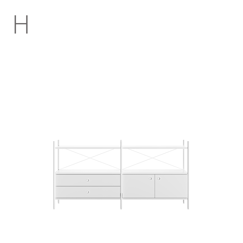 Join system 3 Layers Shelf SET(190CM)_14 Types