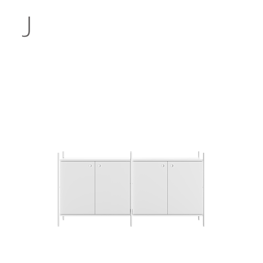 Join system 3 Layers Shelf SET(190CM)_14 Types