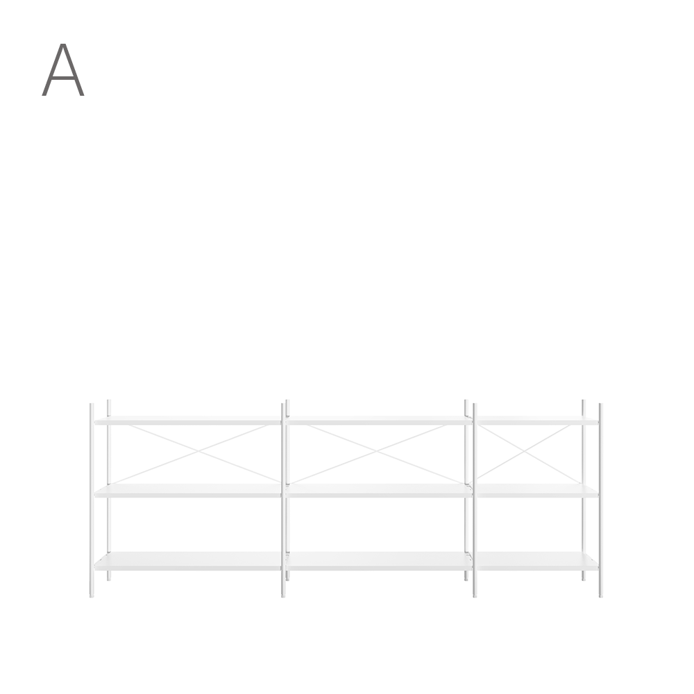 Join system 3 Layers Shelf SET(251CM)_17 Types