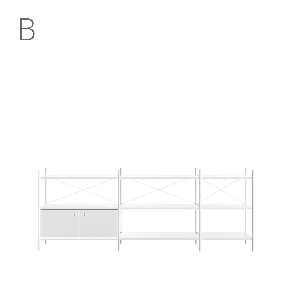 Join system 3 Layers Shelf SET(251CM)_17 Types