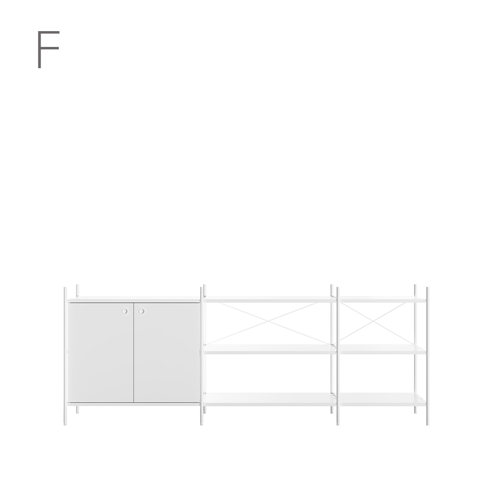 Join system 3 Layers Shelf SET(251CM)_17 Types
